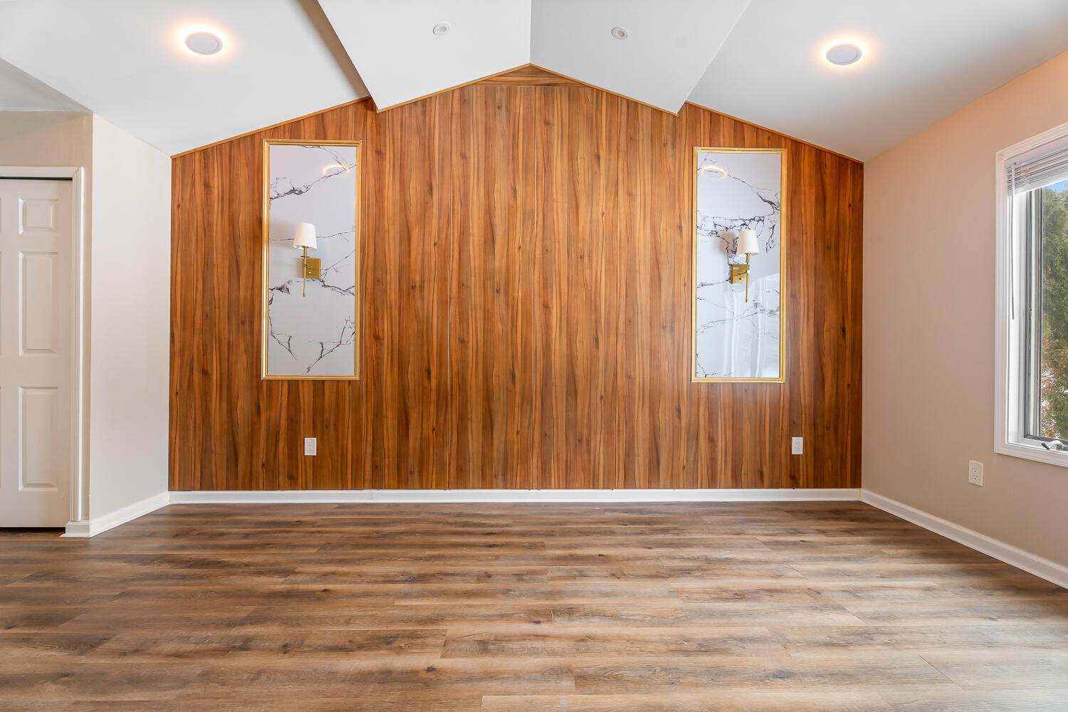 902 Cornwallis Lane Munster, IN 46321 - Photo 24 of 59 an empty room with wooden floor and windows