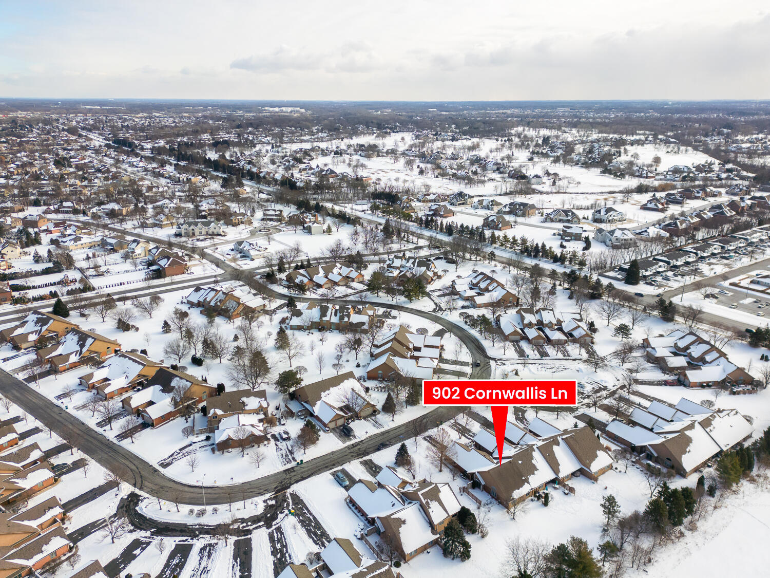 902 Cornwallis Lane Munster, IN 46321 - Photo 57 of 59 an aerial view of a city