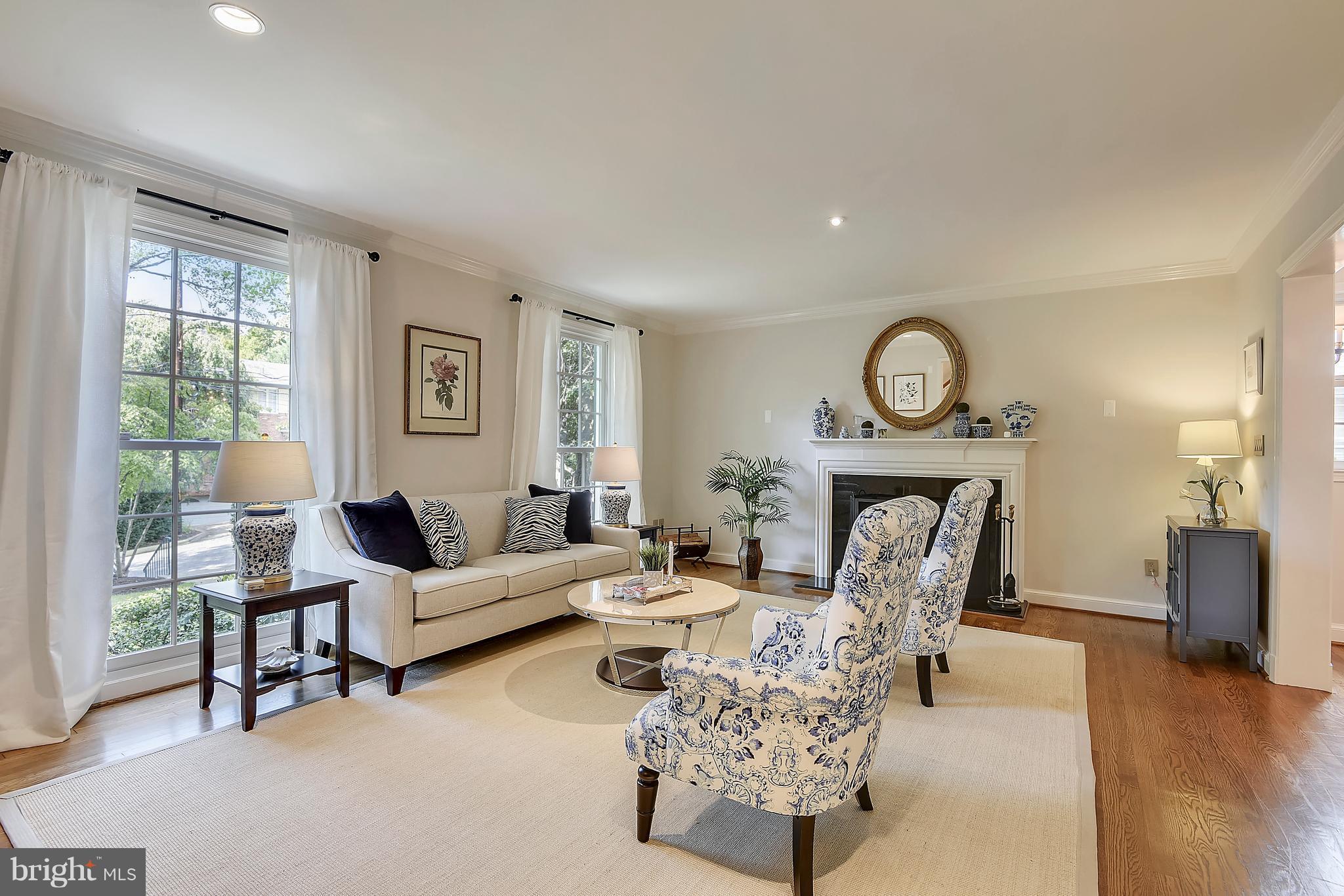 2205 46th Street Northwest Washington, DC 20007 - Photo 3 of 30 Living Room