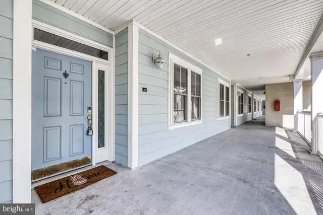 a view of a door and an outdoor space