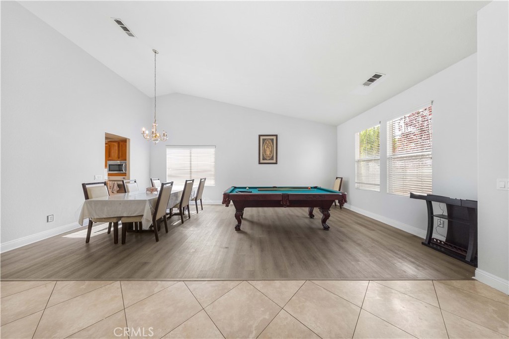 34314 Desert Road Acton, CA 93510 - Photo 12 of 46 a room with furniture pool table and windows