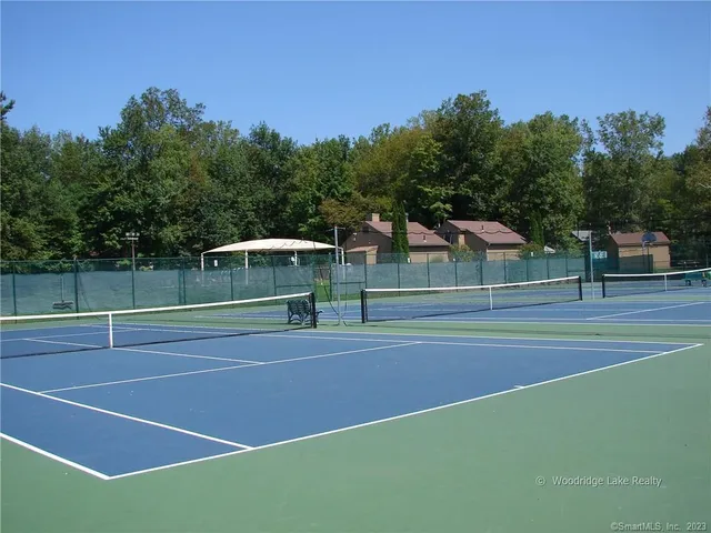 a view of a tennis court
