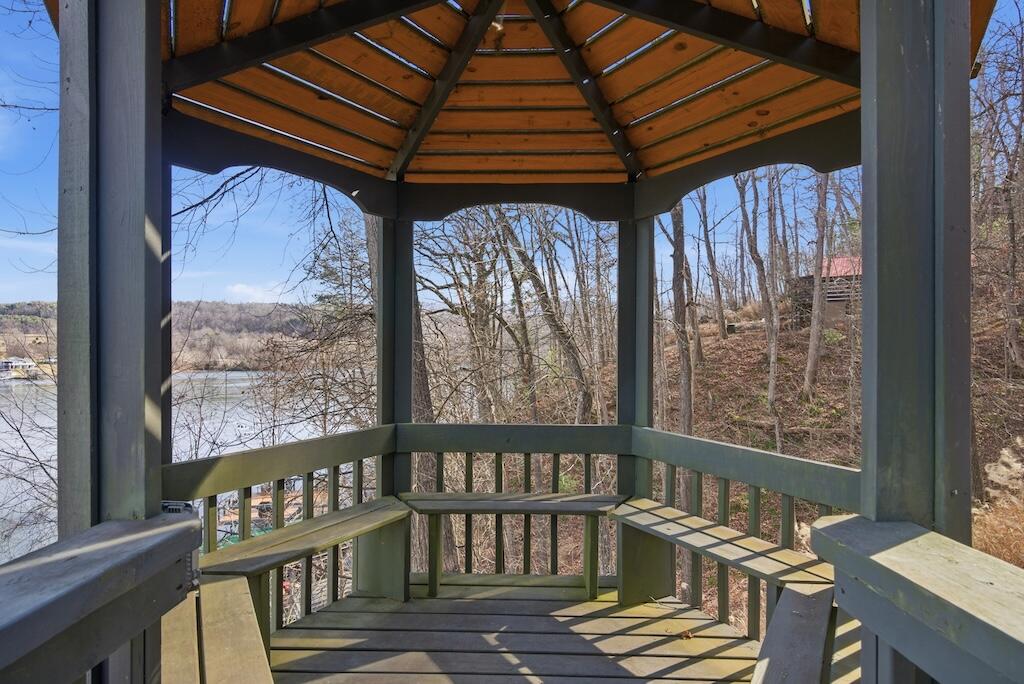 3537 Ferncliff Road Pulaski, VA 24301 - Photo 38 of 50 a view of a balcony with wooden floor