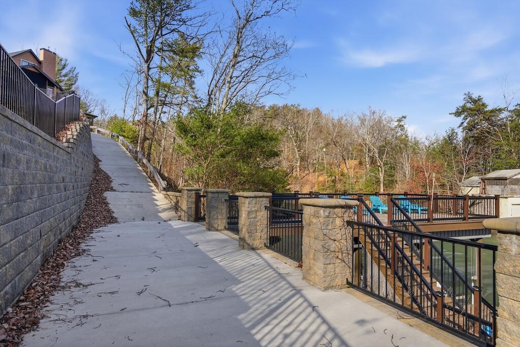 3537 Ferncliff Road Pulaski, VA 24301 - Photo 41 of 50 a view of a pathway with a wrought iron stairs