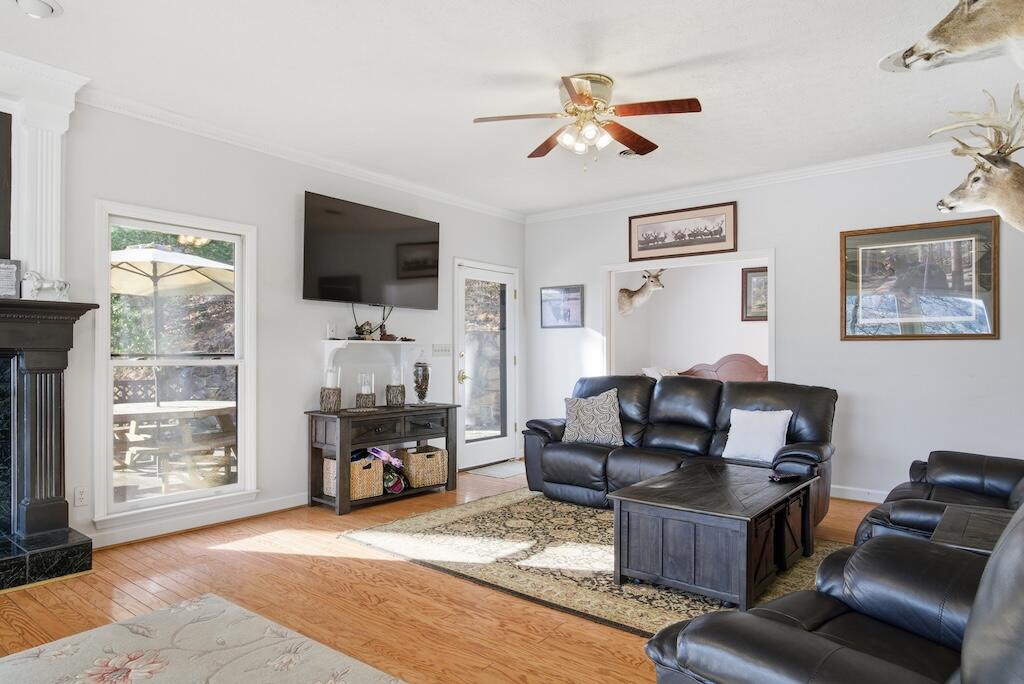 3537 Ferncliff Road Pulaski, VA 24301 - Photo 7 of 50 a living room with furniture or fireplace and a flat screen tv