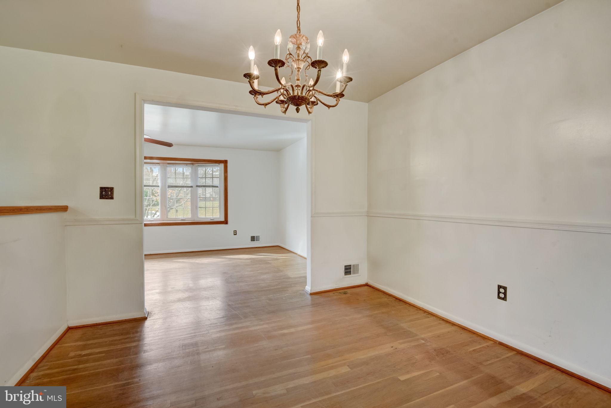2934 Craiglawn Road Silver Spring, MD 20904 - Photo 6 of 39 6 - Dining Room and view of Living Room Bay Window