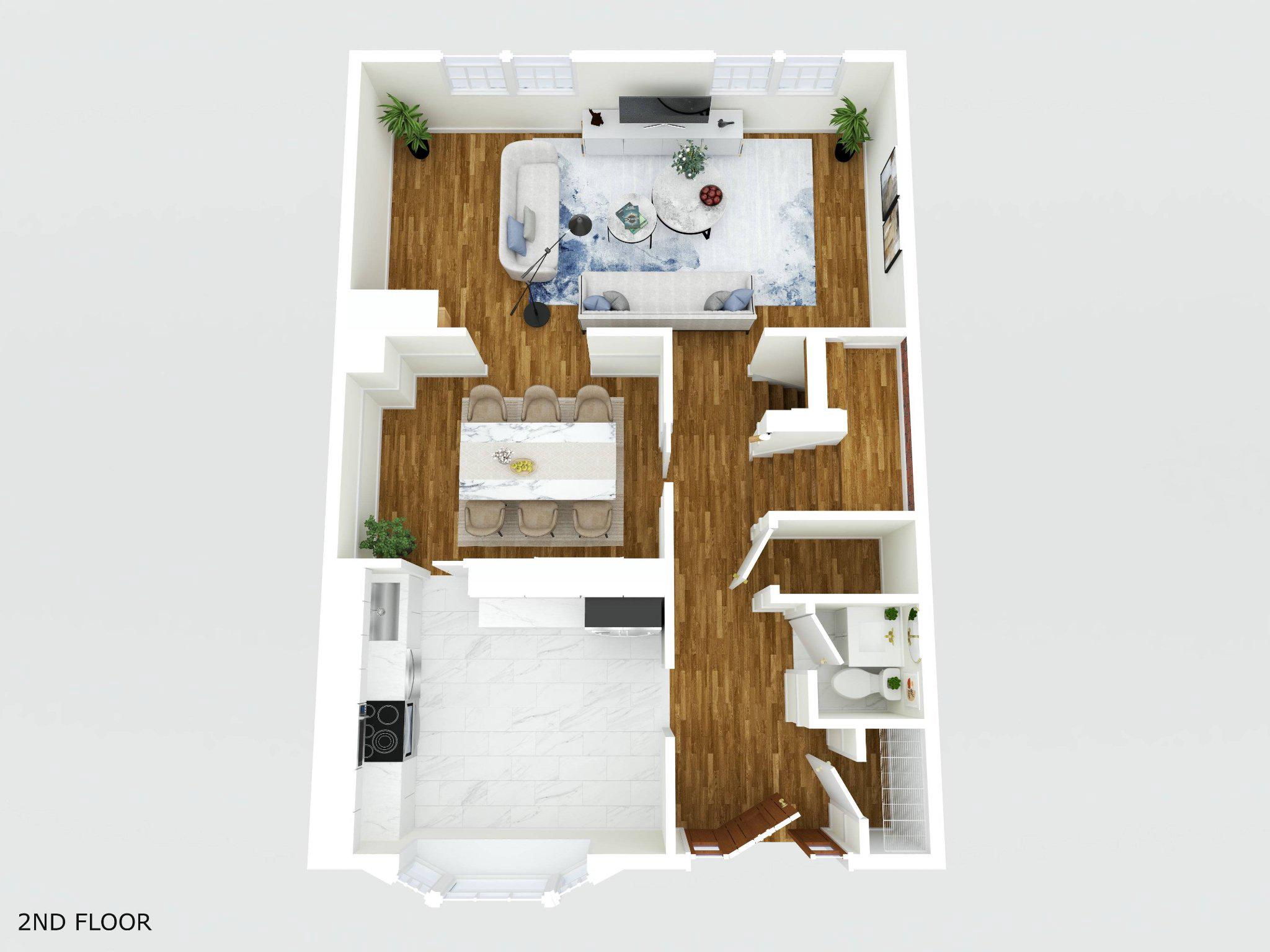 4635 Linmar Court Alexandria, VA 22312 - Photo 28 of 37 Main Floor