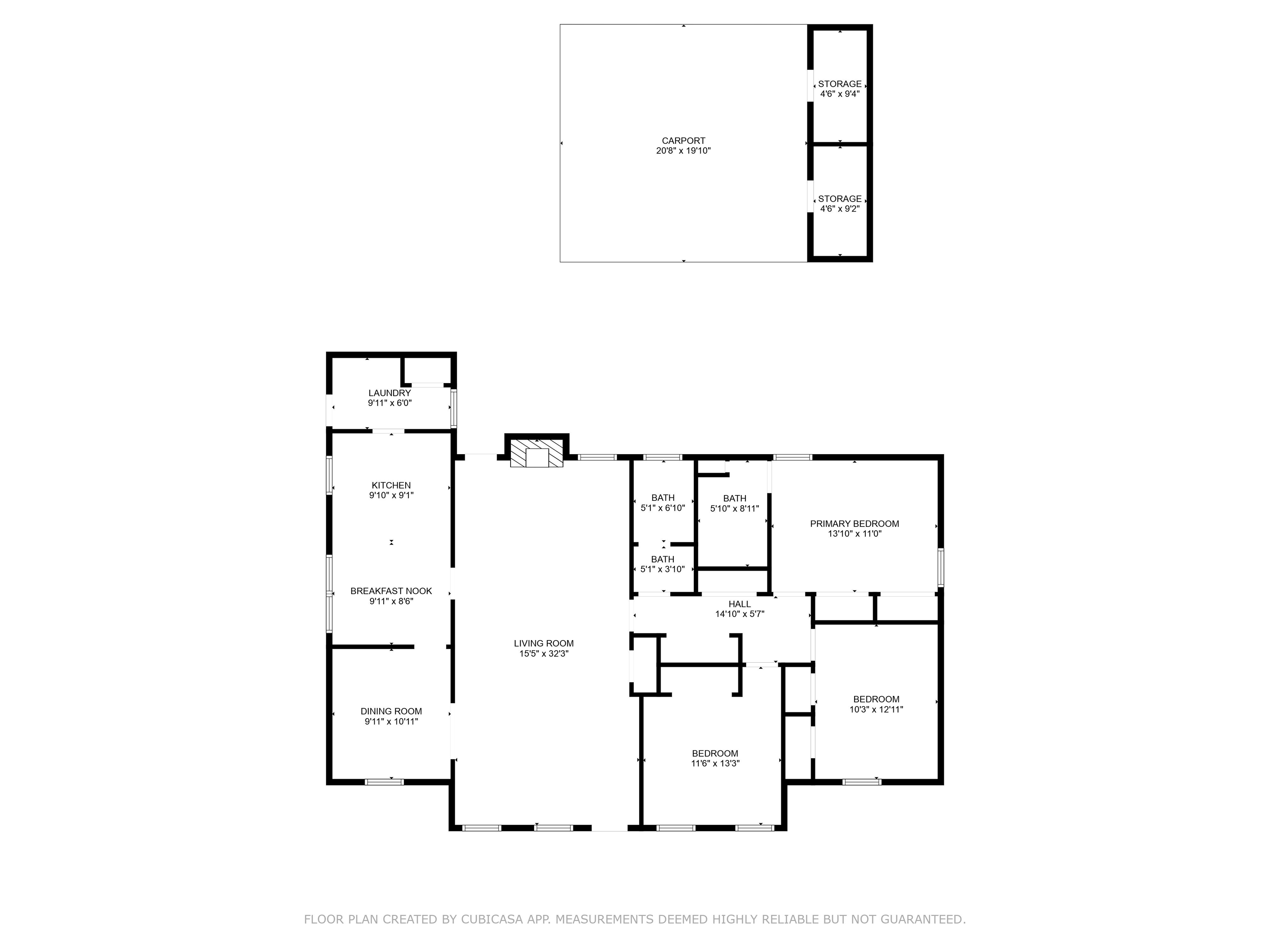 5414 Maple Ridge Road Memphis, TN 38134 - Photo 23 of 23 Floor plan