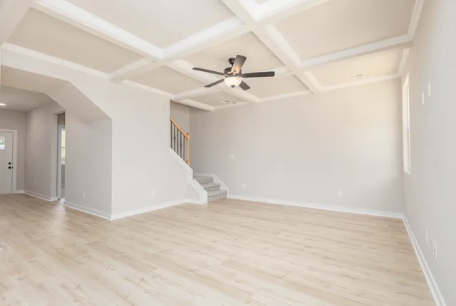 wooden floor in an empty room
