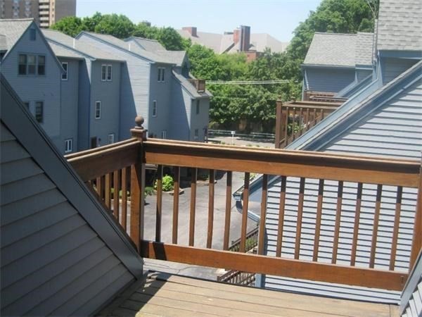 a view of balcony and deck