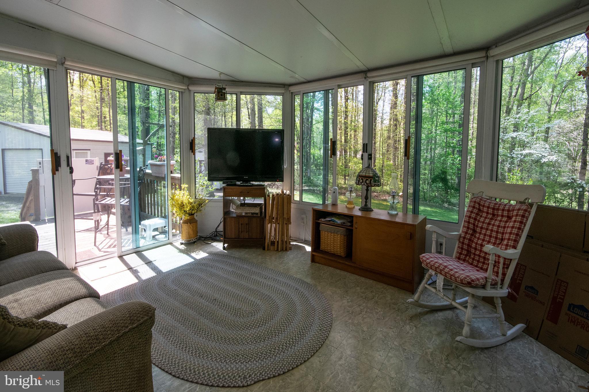 8601 Hancock Road Spotsylvania, VA 22553 - Photo 11 of 33 Sun-room with a gorgeous view