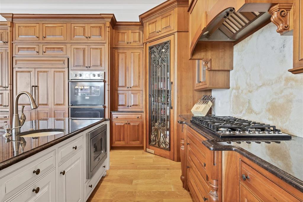 730 Sarabay Road Osprey, FL 34229 - Photo 57 of 95 a kitchen with stainless steel appliances granite countertop a stove and a sink