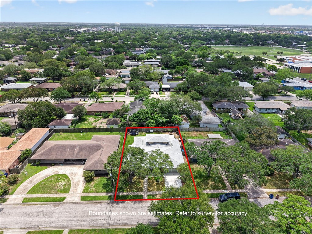 609 Peerman Place Corpus Christi, TX 78411 - Photo 32 of 36 an aerial view of multiple house