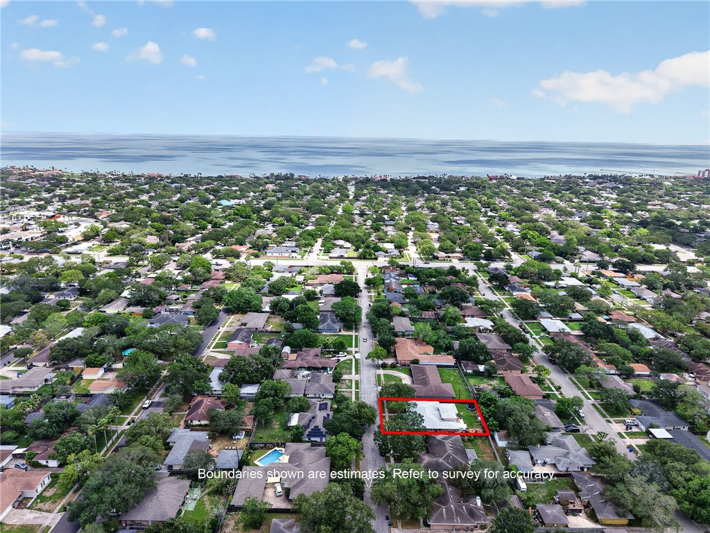 609 Peerman Place Corpus Christi, TX 78411 - Photo 36 of 36 an aerial view of multiple house