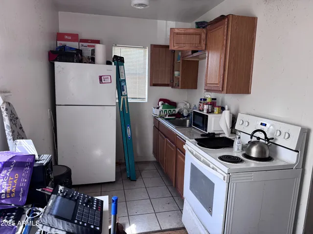 a view of a small space