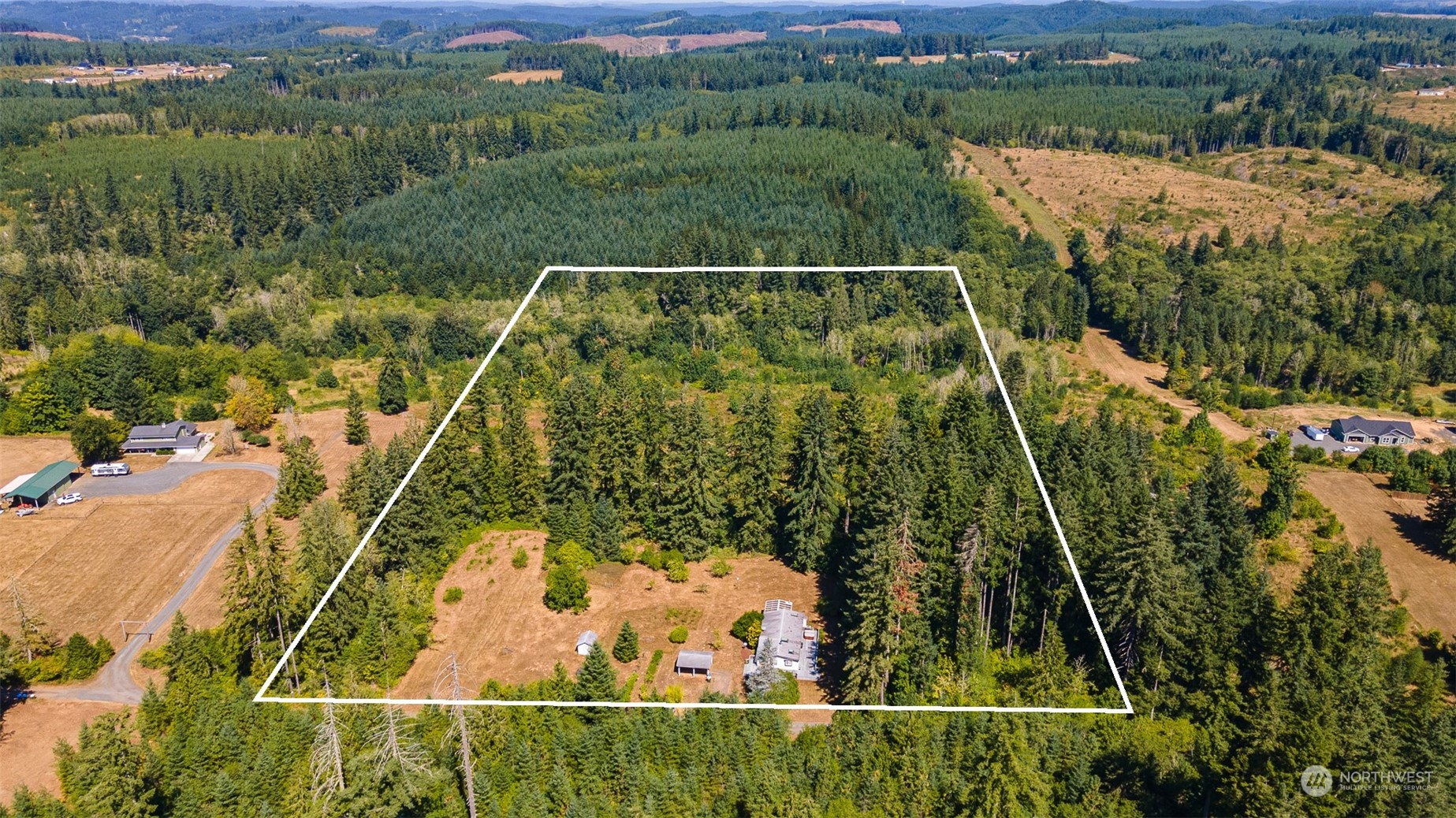 162 Mountain Sun Road Chehalis, WA 98532 - Photo 35 of 39 a view of a yard