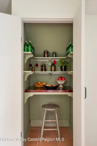 a view of storage and utility room