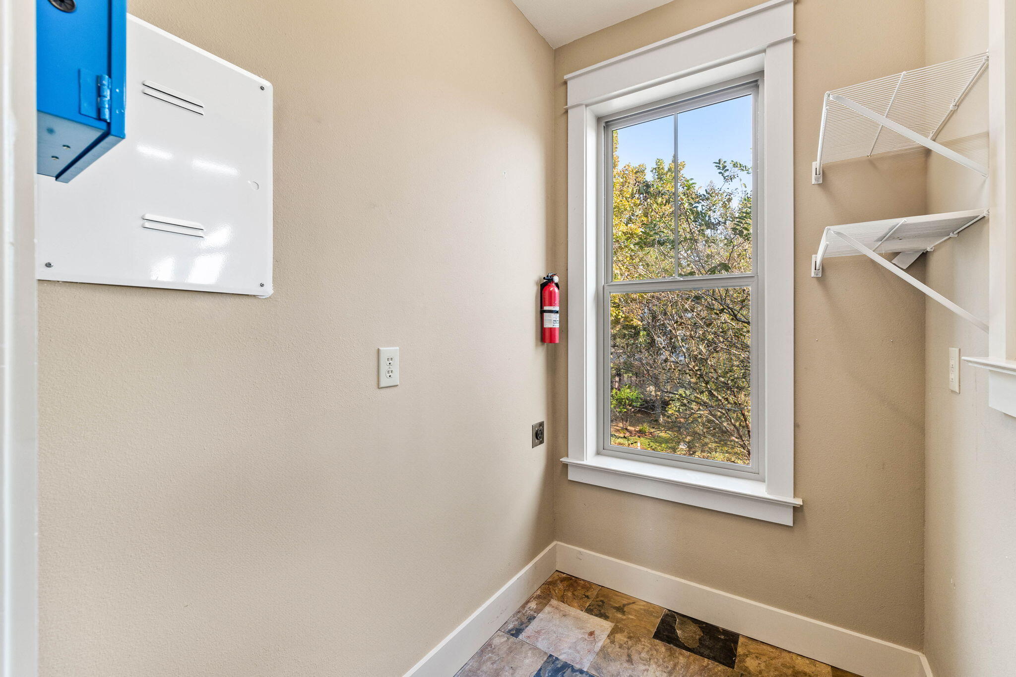 8 Gulf Mark Lane Santa Rosa Beach, FL 32459 - Photo 25 of 44 a view of a storage and utility room with a window