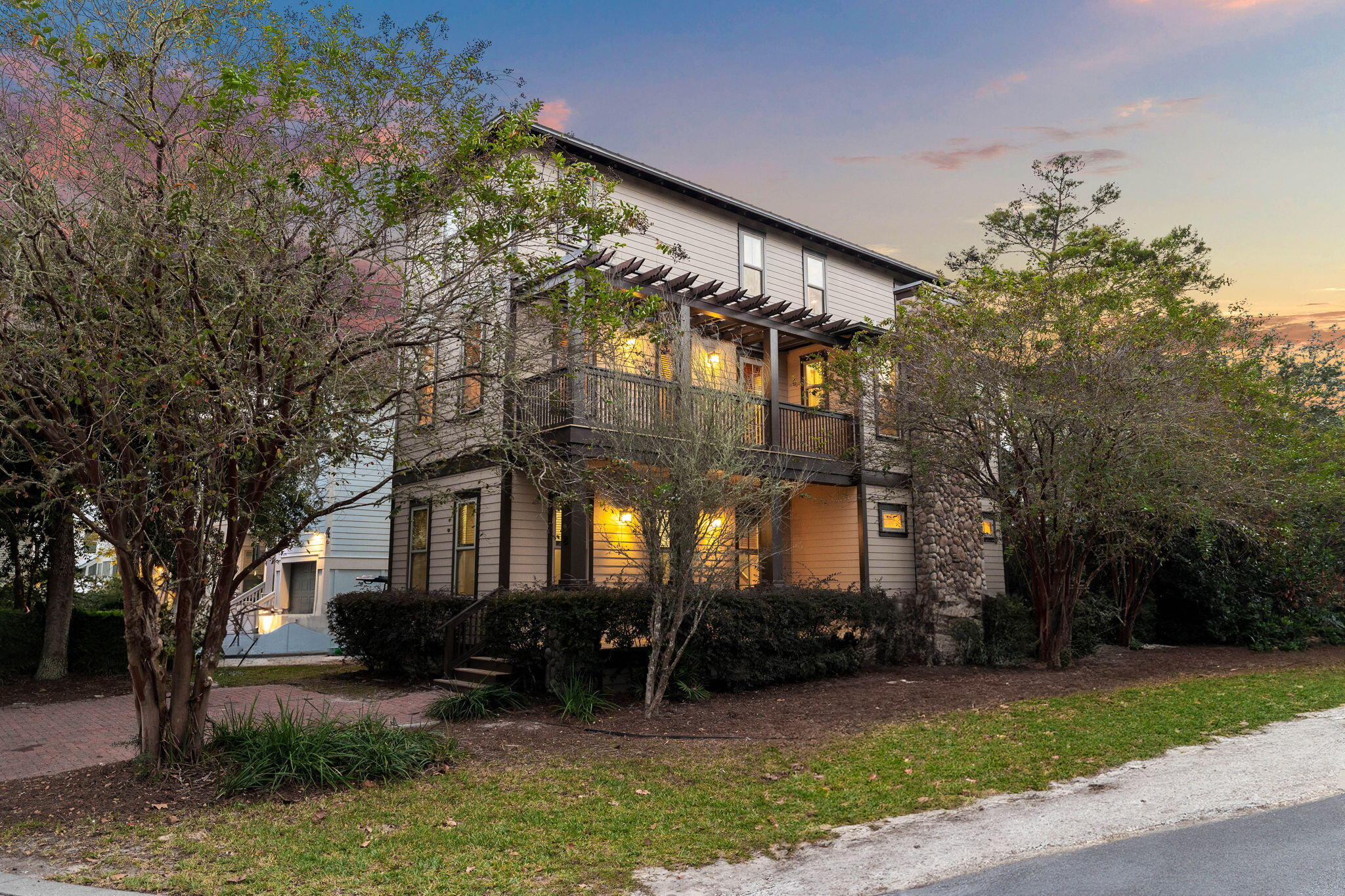 8 Gulf Mark Lane Santa Rosa Beach, FL 32459 - Photo 39 of 44 a view of house with a yard