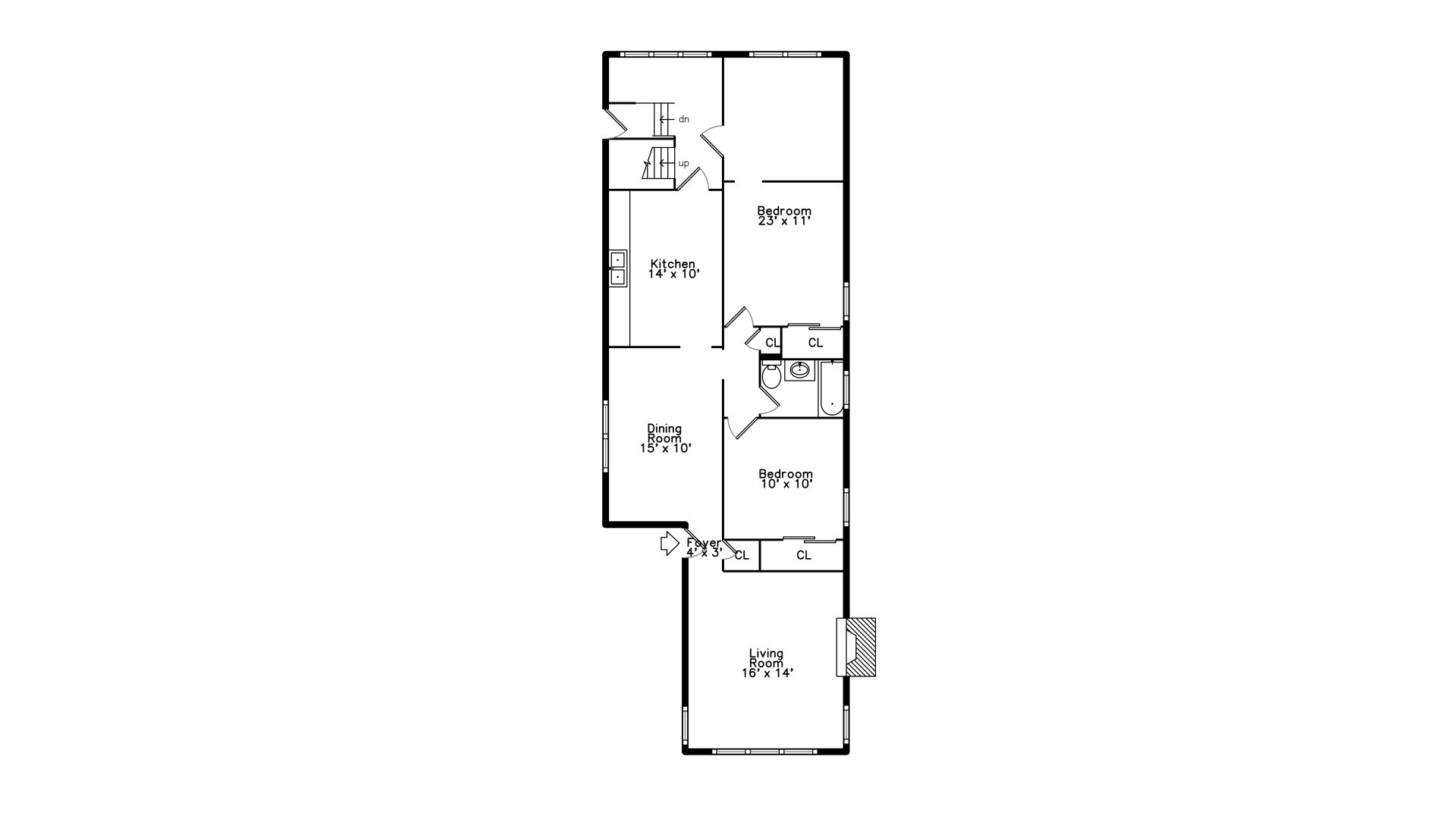 1712 North Monitor Avenue Chicago, IL 60639 - Photo 31 of 33 a picture of a room with a white wall and a white wall