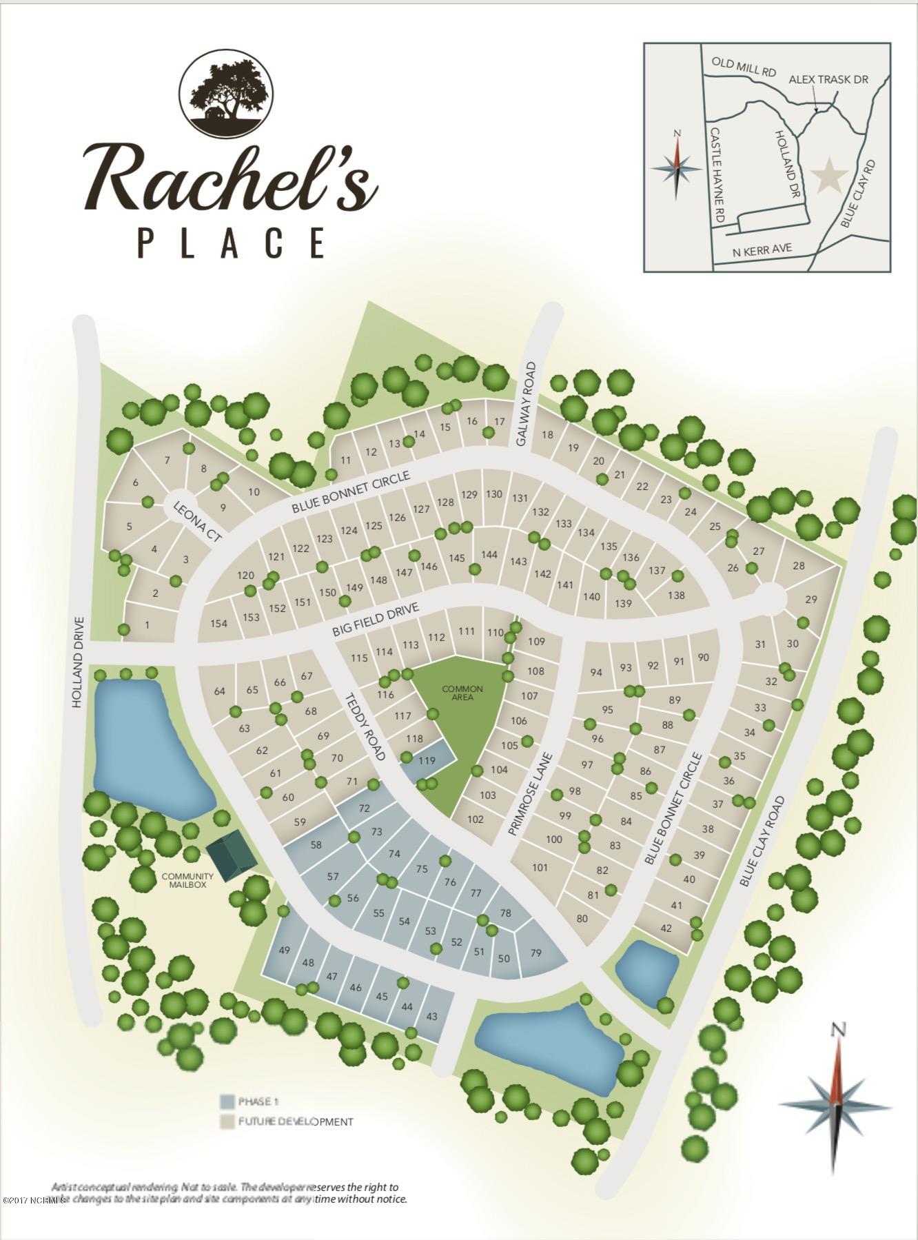 1332 Teddy Road Castle Hayne, NC 28429 - Photo 22 of 24 Site Map