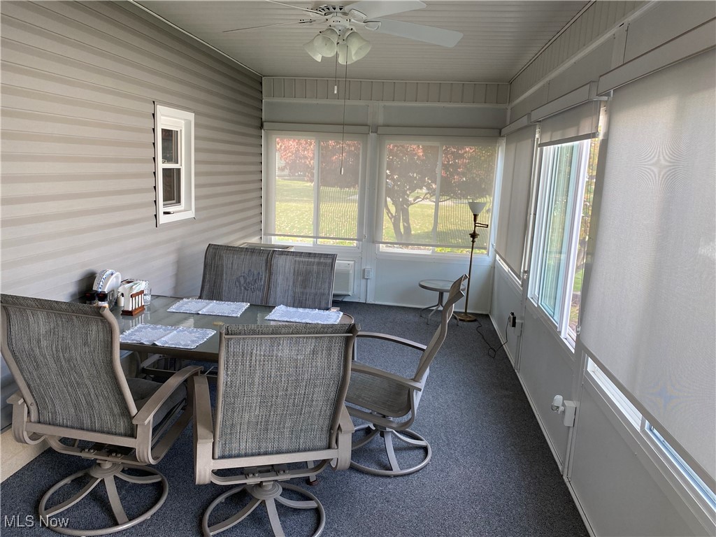 421 Omar Street Struthers, OH 44471 - Photo 28 of 31 Sunroom with ceiling fan
