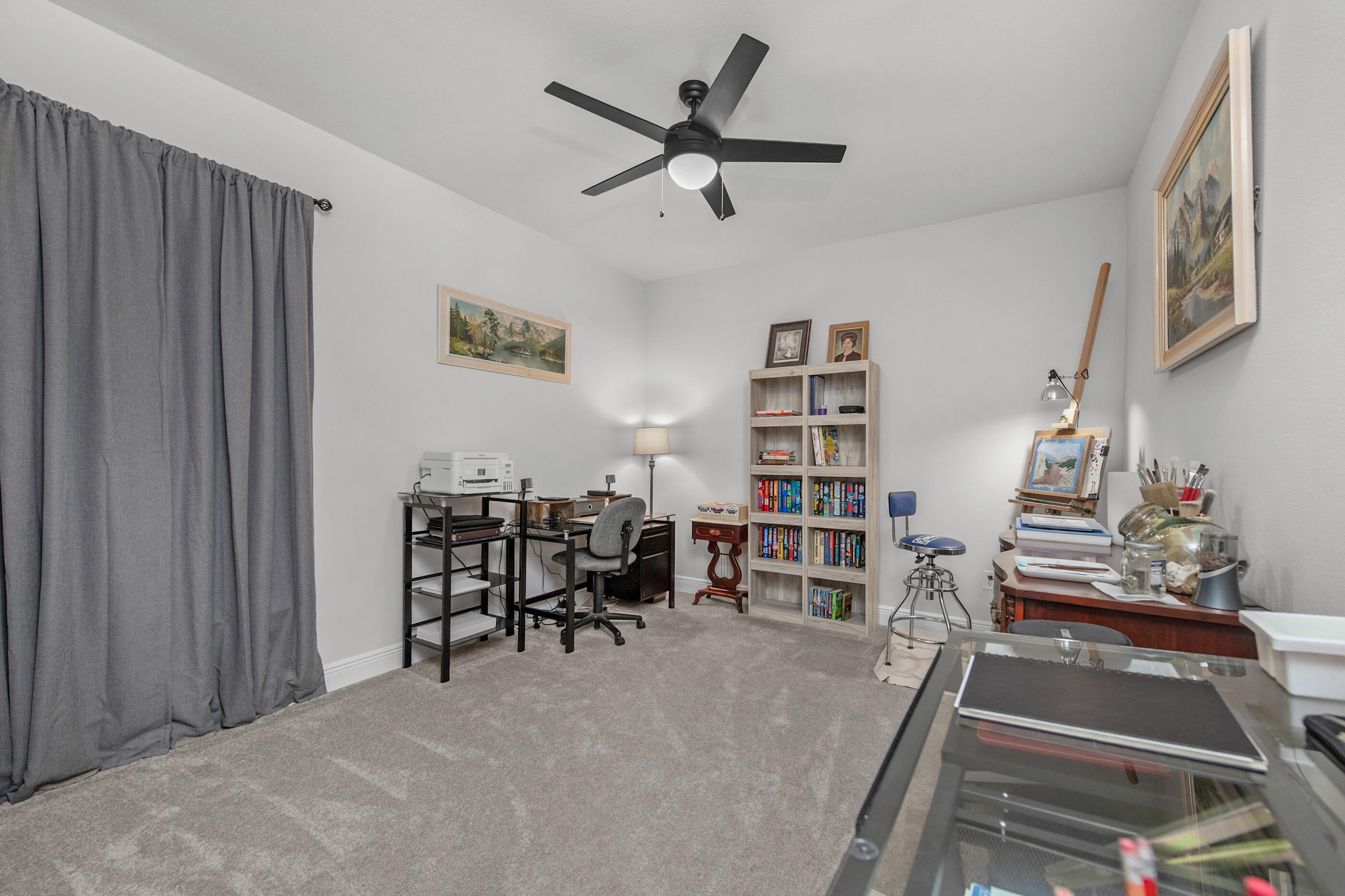 63 Alley Oak Lane Freeport, FL 32439 - Photo 43 of 50 a view of a livingroom with furniture and a ceiling fan