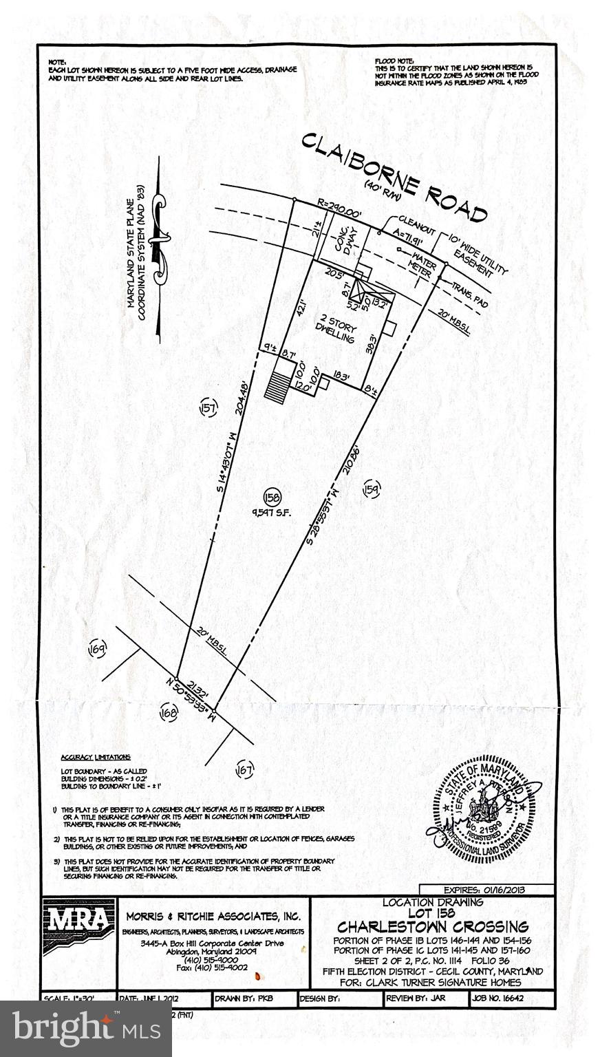 576 Claiborne Road North East, MD 21901 - Photo 33 of 33 Survey/Plat