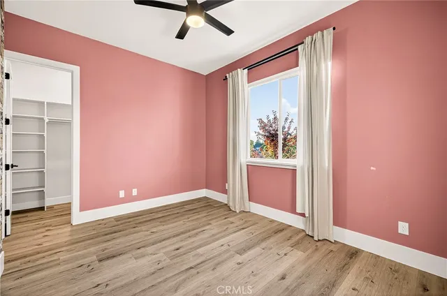 a view of a livingroom with a flat screen tv
