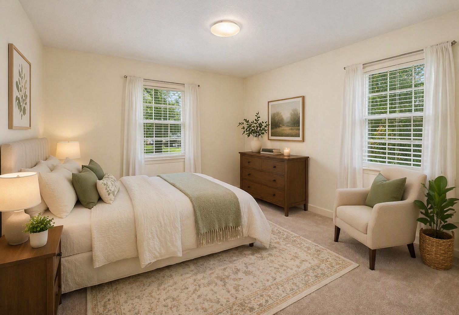 419 Ridge Drive Laurens, SC 29360 - Photo 17 of 32 Virtually Staged Bedroom