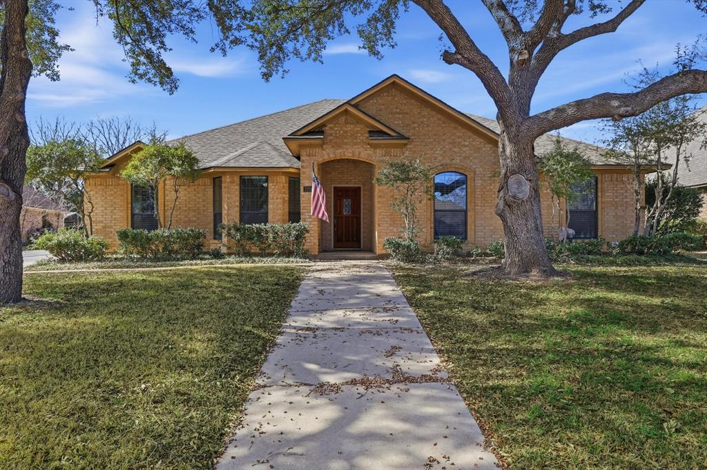 3201 Old North Road Denton, TX 76209 - Photo 1 of 1 a front view of a house with garden