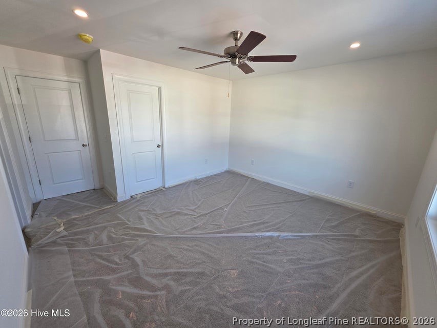 142 Carver Street Carthage, NC 28327 - Photo 32 of 40 a view of a room with a hardwood and a ceiling fan