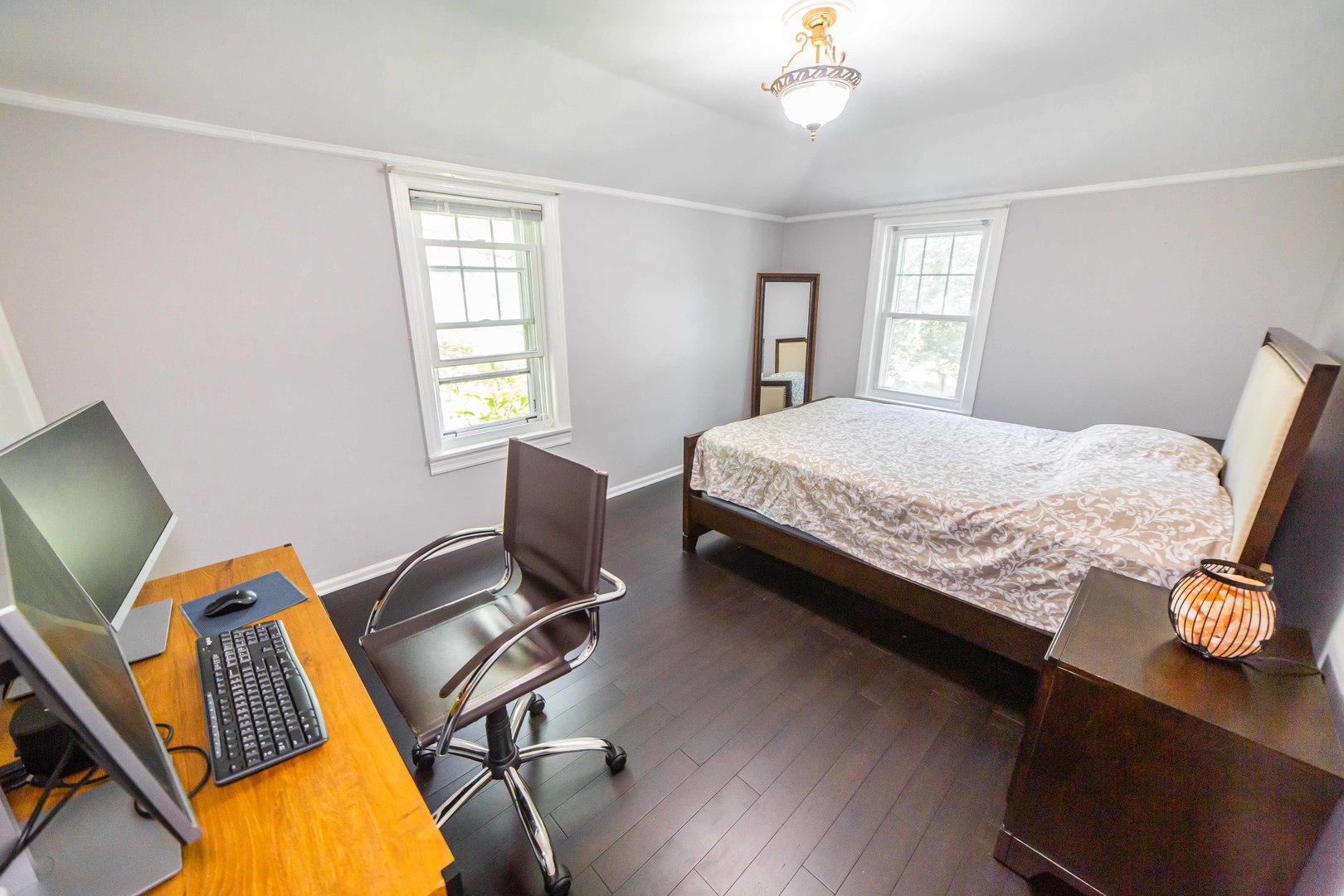 1924 Linden Avenue Park Ridge, IL 60068 - Photo 19 of 28 a bed room with a bed window and a desk