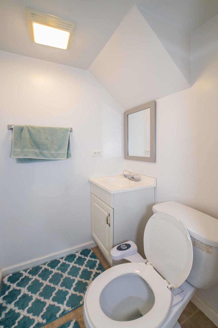 1924 Linden Avenue Park Ridge, IL 60068 - Photo 26 of 28 a bathroom with a toilet and a sink
