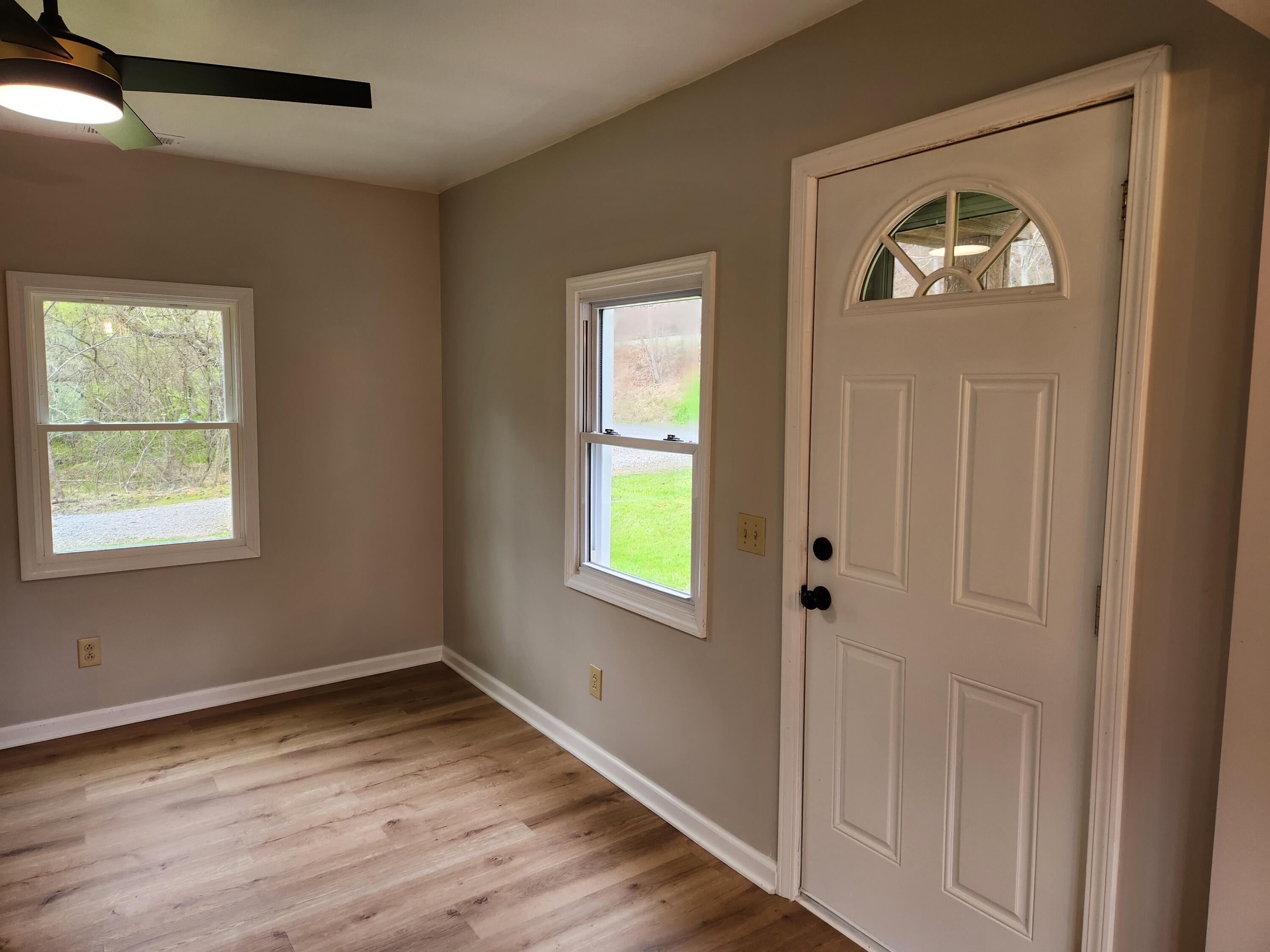 101 Union Road Ferrum, VA 24088 - Photo 17 of 41 a view of an entryway with wooden floor