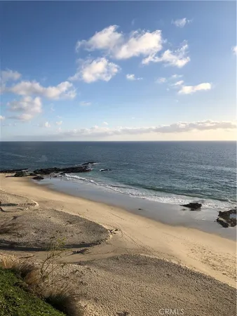 a view of an ocean beach