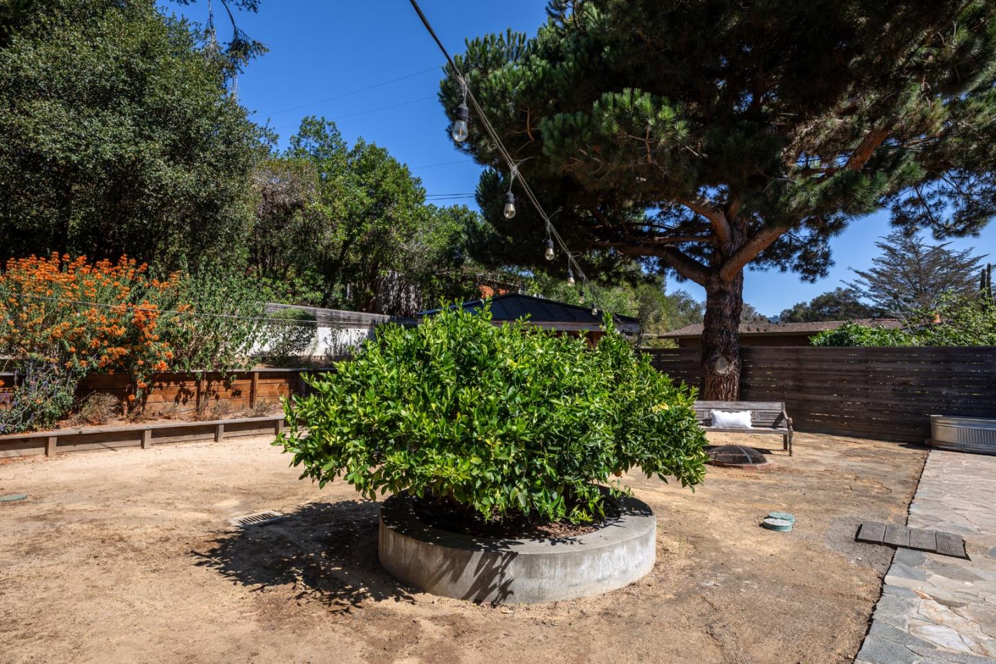 6932 Freedom Boulevard Aptos, CA 95003 - Photo 36 of 49 a view of a backyard with sitting area