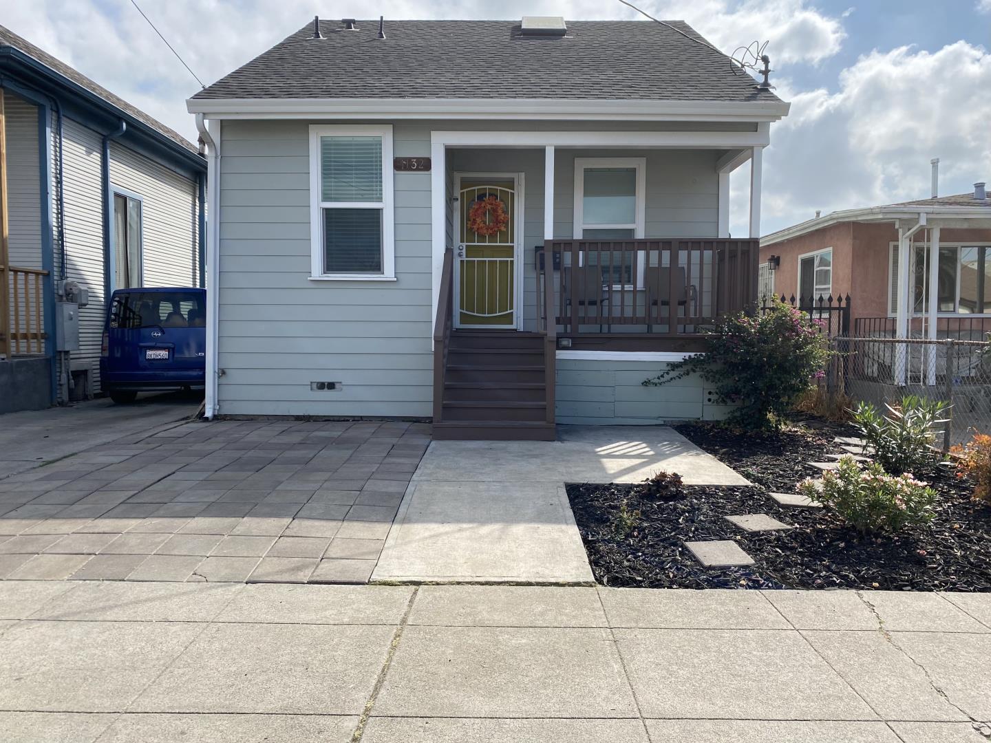 a view of a house with windows