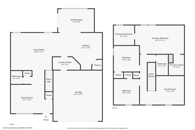 $519,900 | 1221 Scarcroft Lane, Nashville, TN 37221