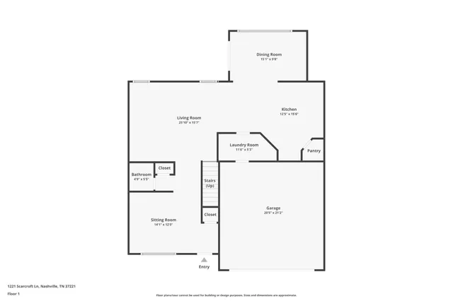 $519,900 | 1221 Scarcroft Lane, Nashville, TN 37221