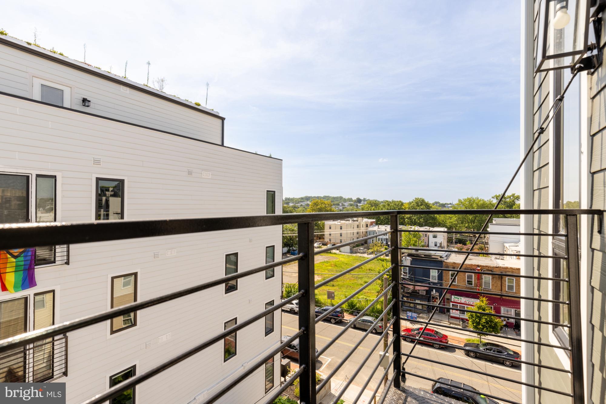 5505 7th Street Northwest, Unit 5 Washington, DC 20011 - Photo 21 of 27 a view of a building from a balcony