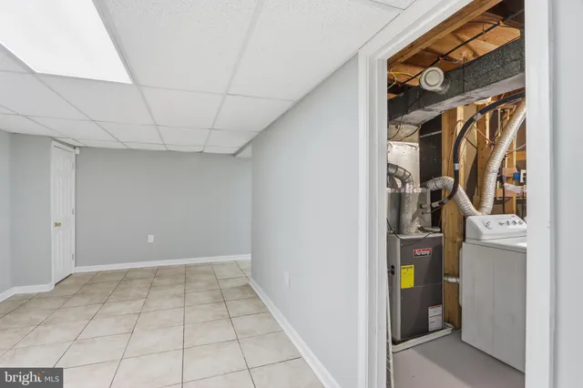 a view of water heater room