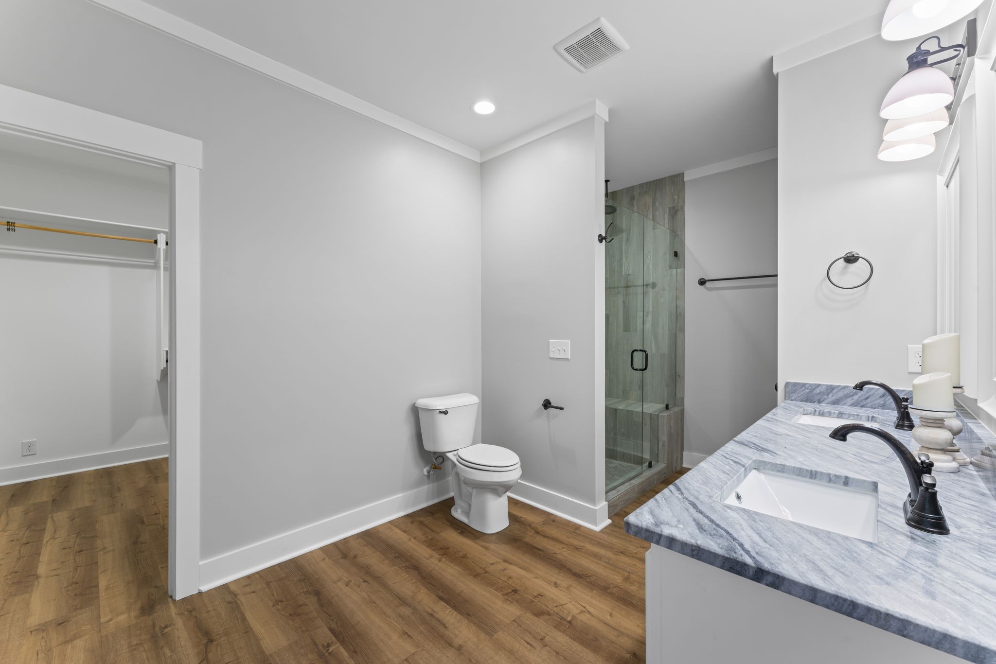 5706 Lunns Store Road Chapel Hill, TN 37034 - Photo 19 of 37 a bathroom with a sink a toilet and shower