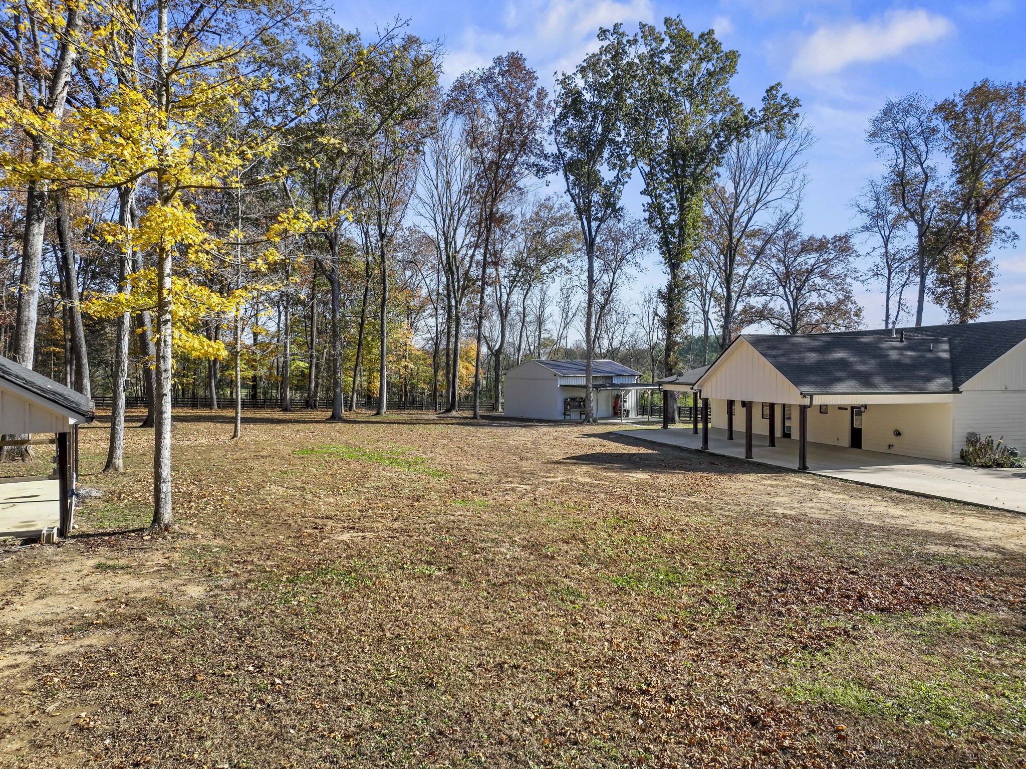 5706 Lunns Store Road Chapel Hill, TN 37034 - Photo 31 of 37 a view of a yard with a house in the background