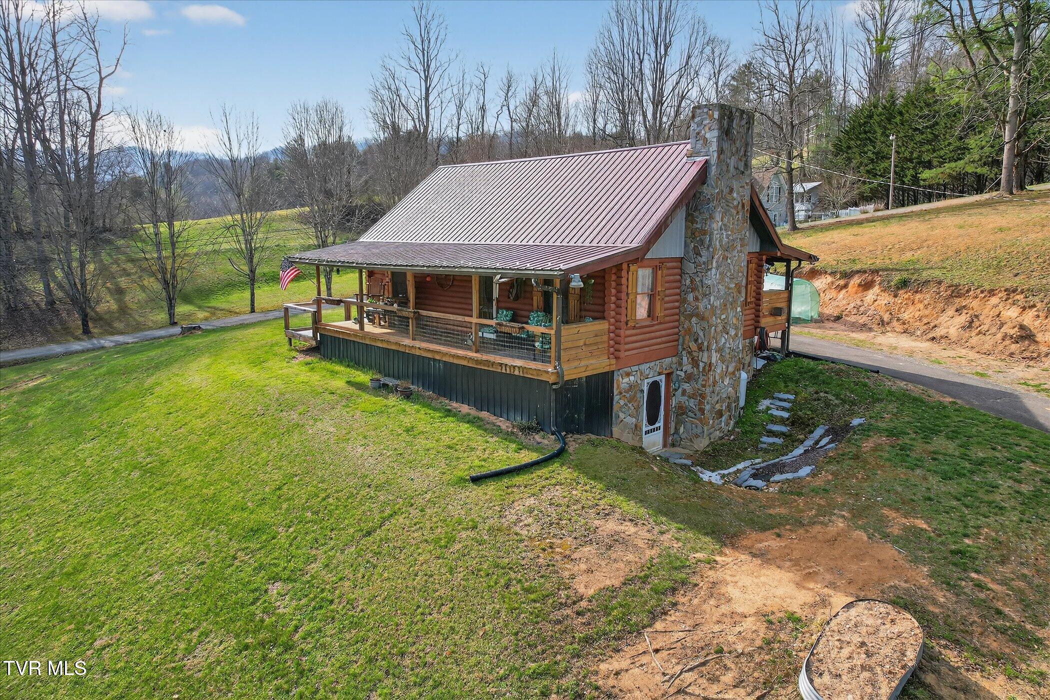 250 Beaver Walk Road Mountain City, TN 37683 - Photo 1 of 34 32-250-Beaver-Walk-Rd-Great Drone toward