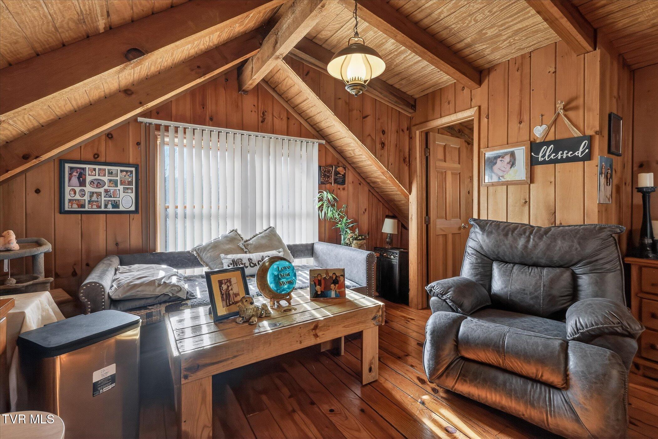 250 Beaver Walk Road Mountain City, TN 37683 - Photo 17 of 34 19-250-Beaver-Walk-Rd-Closer Up of Loft