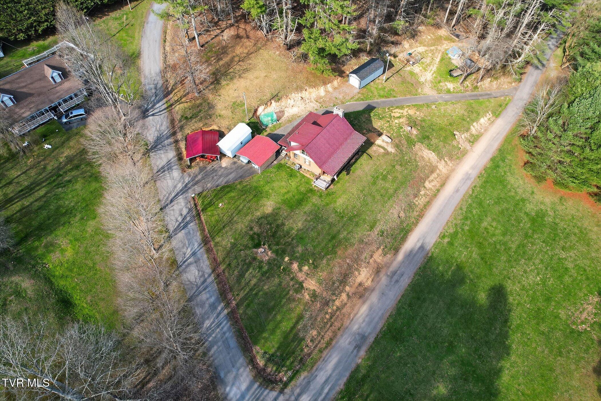250 Beaver Walk Road Mountain City, TN 37683 - Photo 34 of 34 35-250-Beaver-Walk-Rd-High Up Drone with