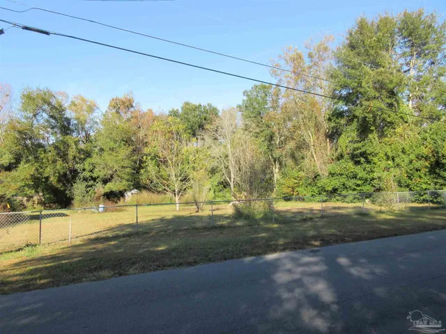 a backyard of a house