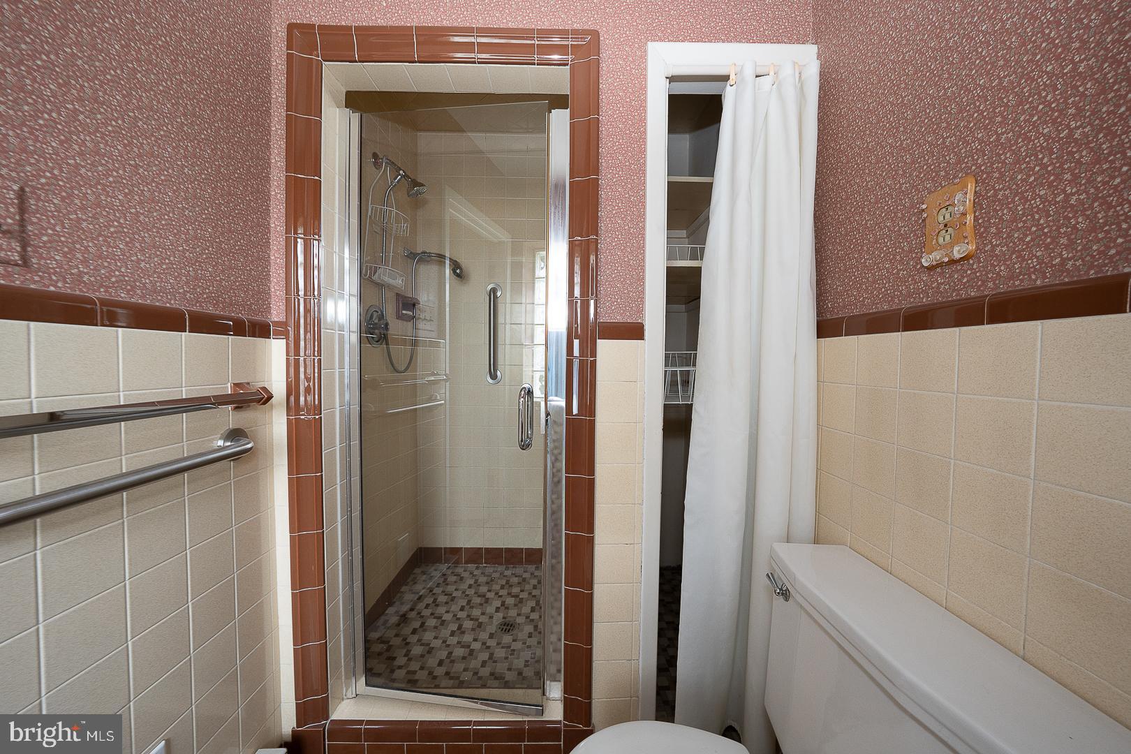 11 Tenby Road Havertown, PA 19083 - Photo 17 of 57 a bathroom with a shower and a sink