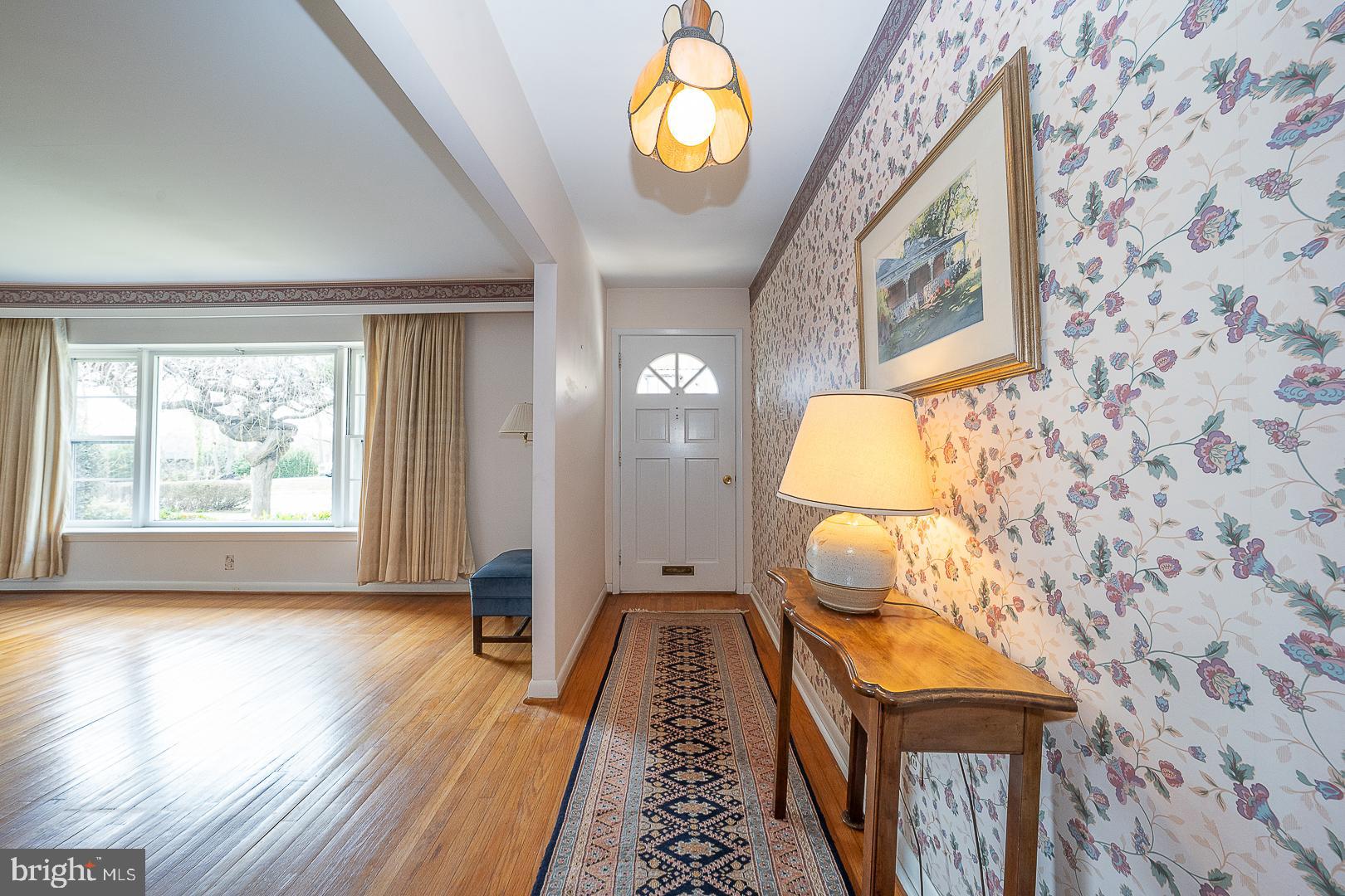 11 Tenby Road Havertown, PA 19083 - Photo 5 of 57 a view of an entryway with wooden floor